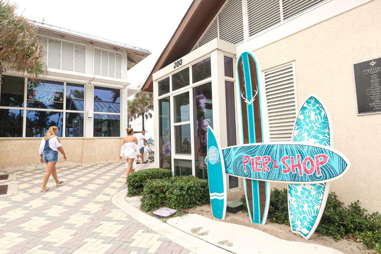 Atlantique Beach House Hotel 데어필드 비치 외부 사진