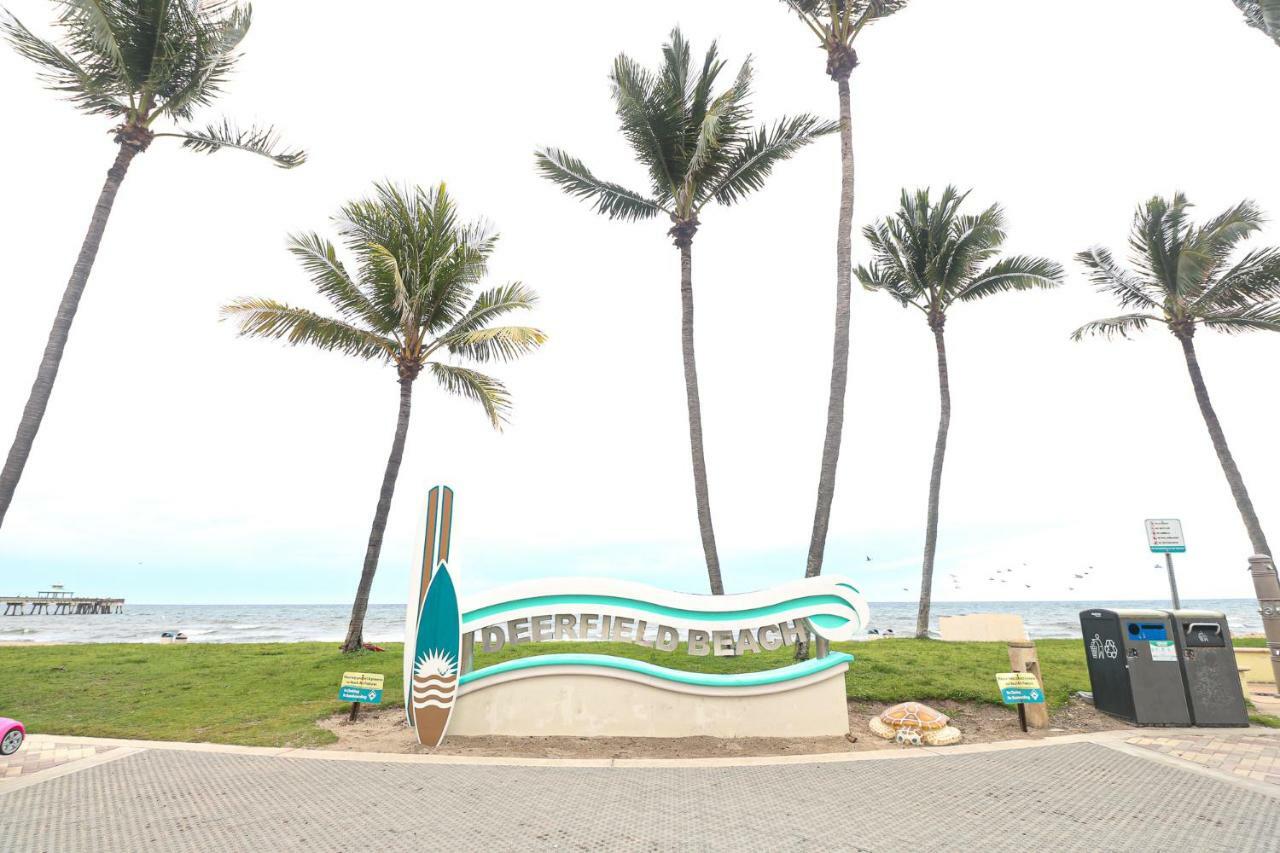 Atlantique Beach House Hotel 데어필드 비치 외부 사진